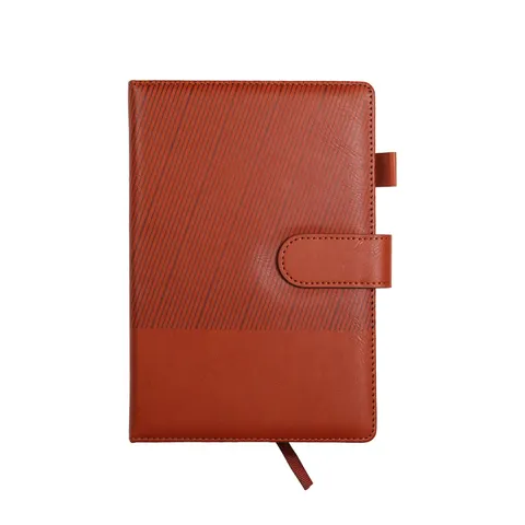 Carnet, cu închidere magnetică, nedatat, A5, maro