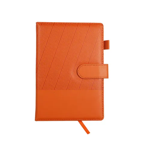 Carnet, cu închidere magnetică, nedatat, A5, portocaliu