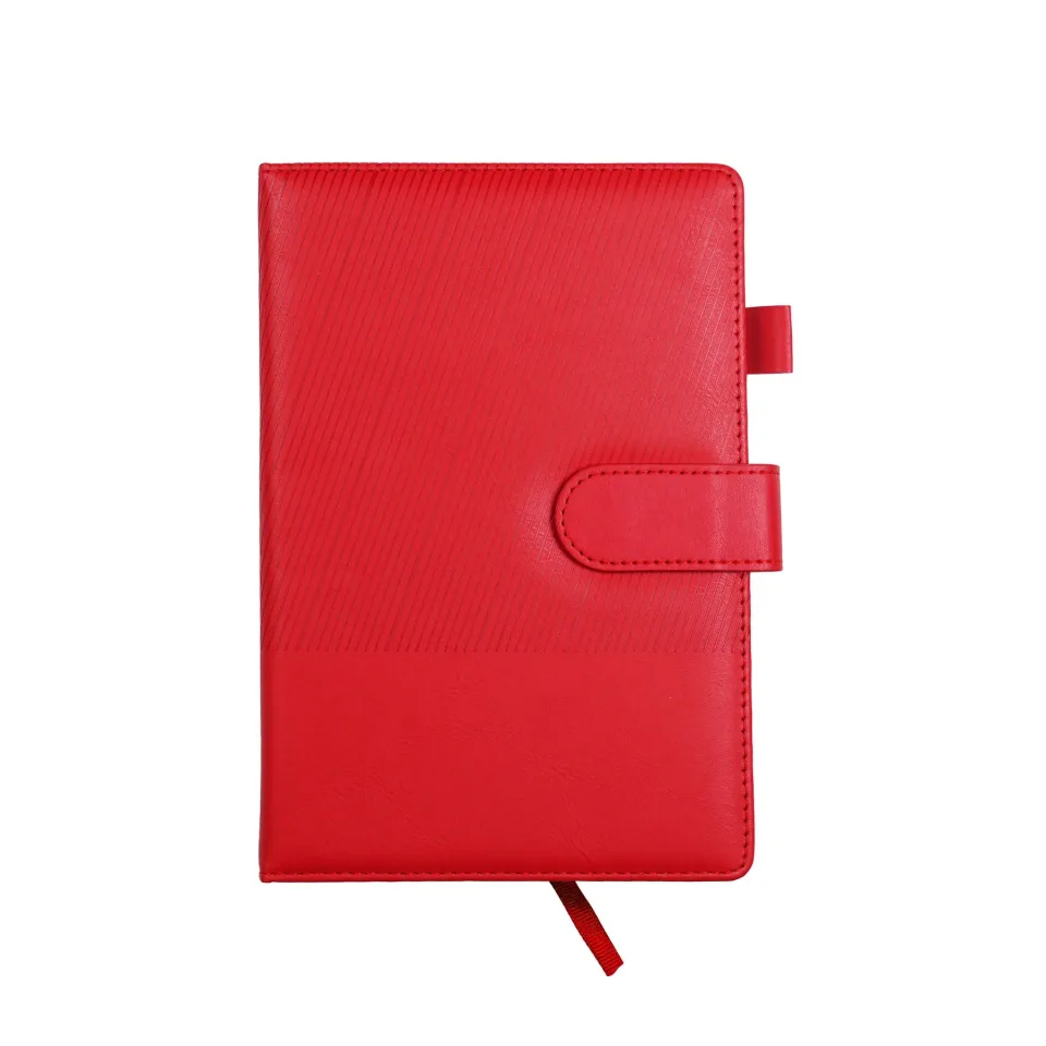 Carnet, închidere magnetică, nedatat, A5, roșu