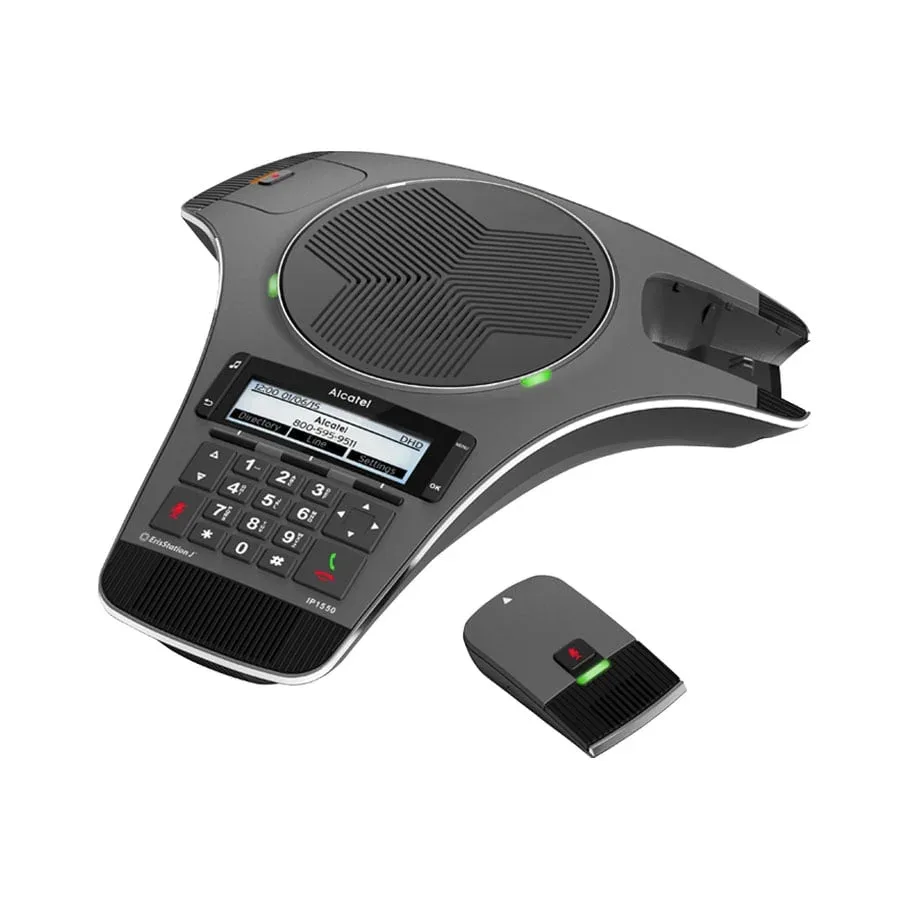 Telefon de conferință Alcatel Conference IP1550, negru, conturi SIP 3 numere, porturi Ethernet 1 număr