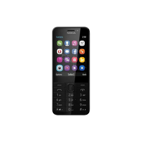 Telefon mobil Nokia 230, Dual SIM, 16 MB, 2.8'', gri închis, TFT