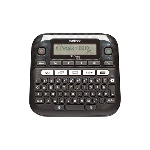Imprimantă pentru etichete Brother PTD210, chirilică, lățime maximă etichetă 12 mm