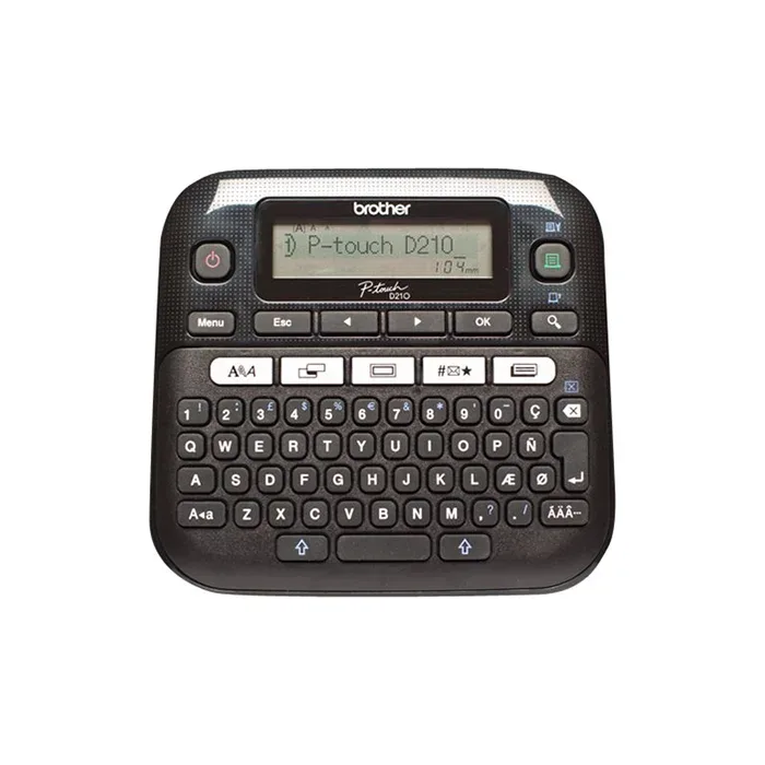 Imprimantă pentru etichete Brother PTD210, chirilică, lățime maximă etichetă 12 mm