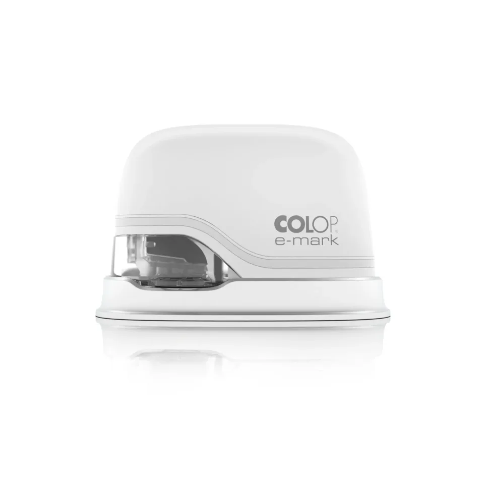 Dispozitiv de marcare Colop E-Mark, mobil, alb