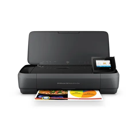 Dispozitiv multifuncțional Inkjet HP 3 în 1 OfficeJet 250 Mobile, CZ992A, A4