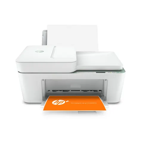 Imprimantă Inkjet HP DeskJet 4122E, 3 în 1, All-in-One, Color, A4, Wi-Fi, Compatibil HP+