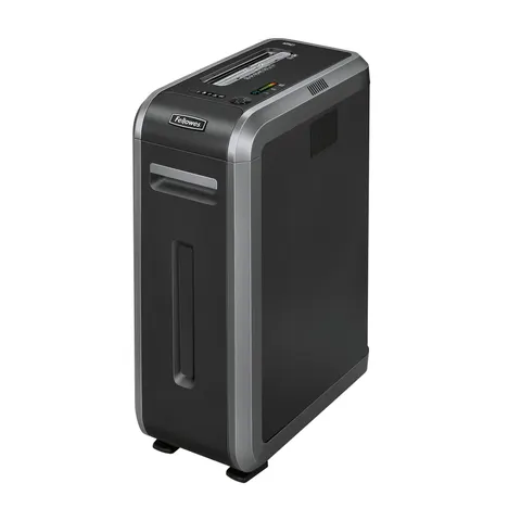 Distrugător de documente Fellowes Powershred 125Ci, 100% Jam Proof, Cross-Cut, 53 L, P-4, nivel zgomot 63 dB
