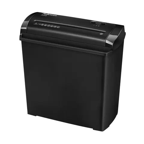 Distrugător de documente Fellowes Powershred P-25S, tăiere în fâșii, 11 l, timp de funcționare 3 min