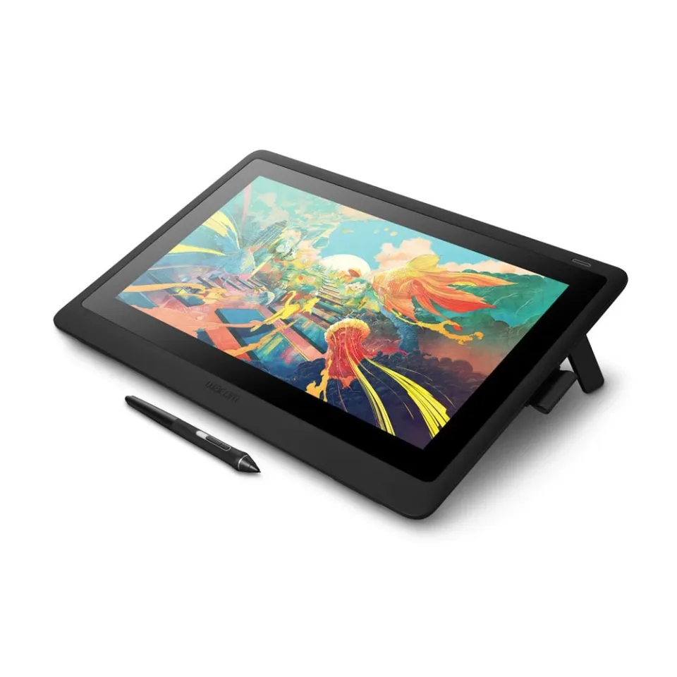Tableta grafică Wacom Cintiq 16, 5080 lpi, USB, HDMI, TFT LCD, negru