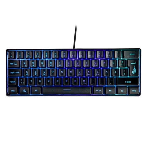 Tastatură SureFire Kingpin X1, cu cablu 1.8 m, gaming, USB Type-A, 61 butoane
