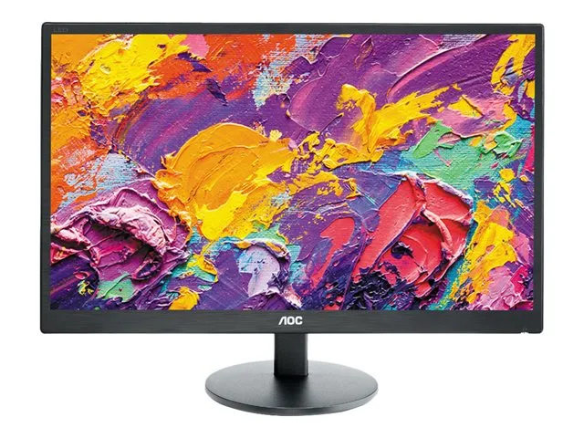Monitor AOC M2470SWH, 23.6'', LED, 1920 x 1080, 250 cd/m2, 5 ms, HDMI, VGA, MVA, 16:9, 60 Hz, negru