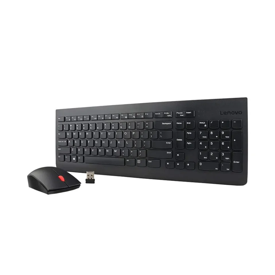 Set Lenovo - tastatură și mouse 510, wireless, negru, cu cirilizare BDS, USB, 3 butoane pe mouse