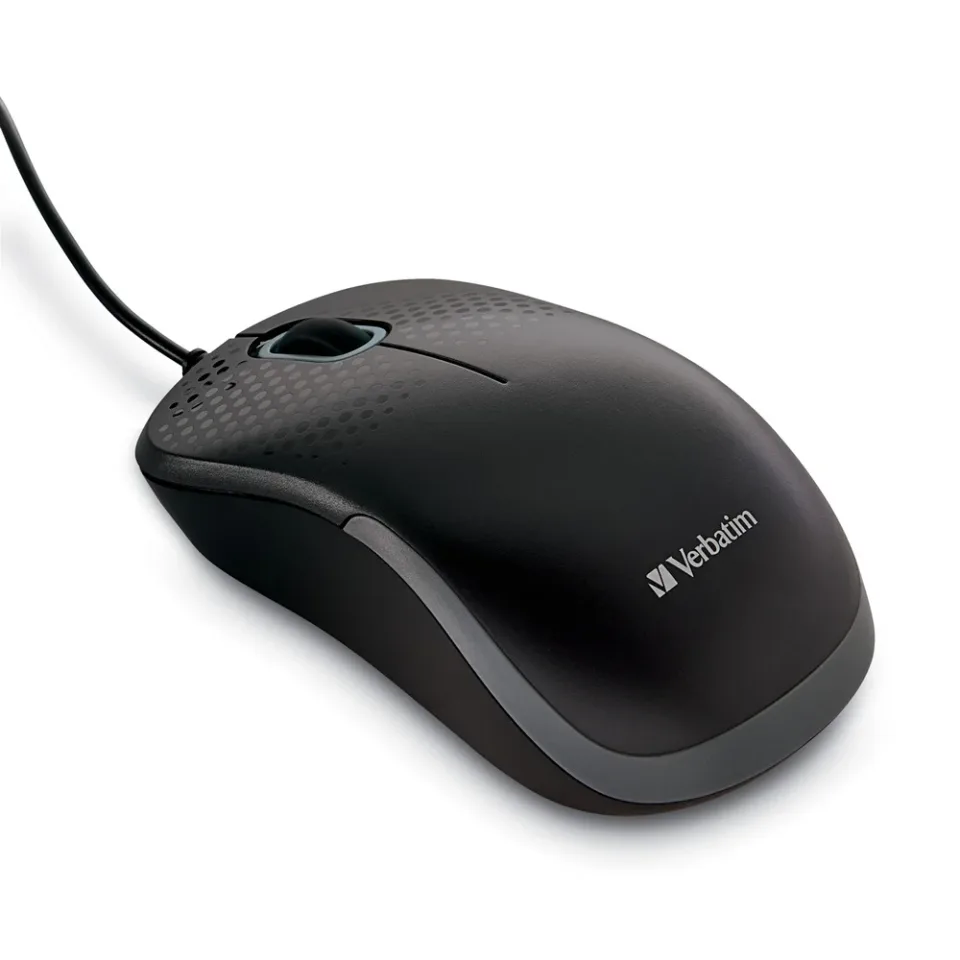 Mouse Verbatim Silent, USB, negru