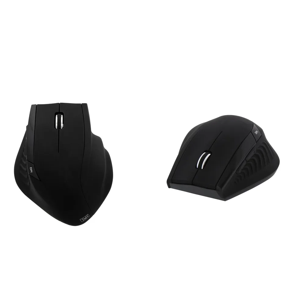 Mouse TNB, ergonomic, wireless, USB, 5 butoane, 2 AA