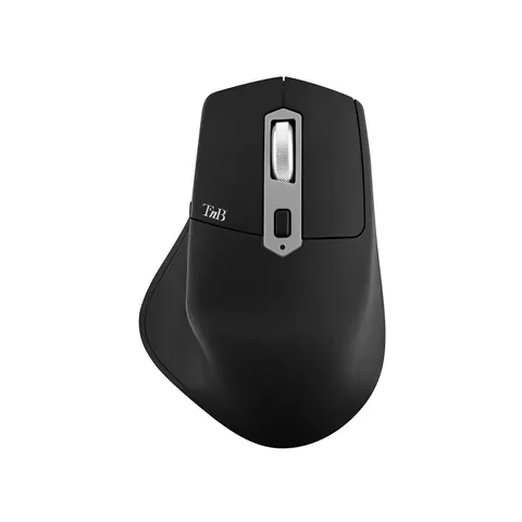Mouse TNB iClick, wireless, Bluetooth, USB Type-C, 7 butoane, negru