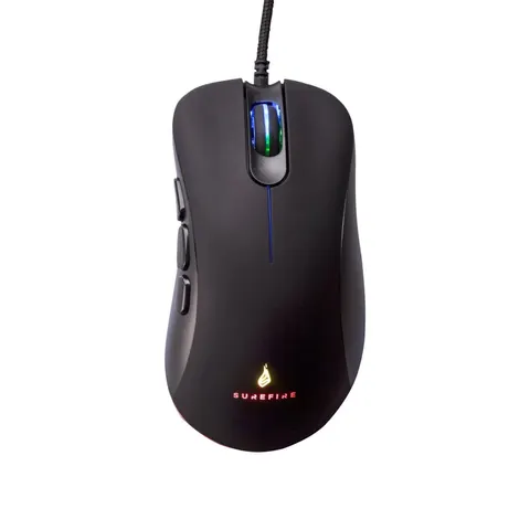Mouse SureFire Condor Claw, gaming, cu fir, 8 butoane, RGB, USB