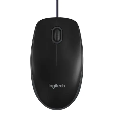 Mouse Logitech B100, optic, USB, 800 dpi, negru