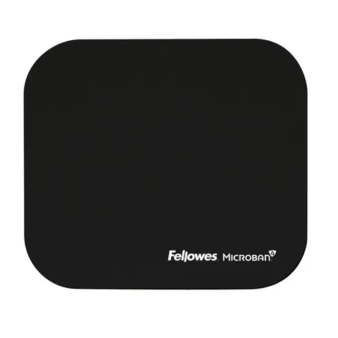 Mouse pad Fellowes Microban, antibacterial, 2mm, negru