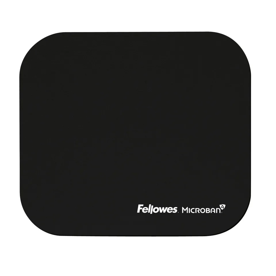 Mouse pad Fellowes Microban, antibacterial, 2mm, negru