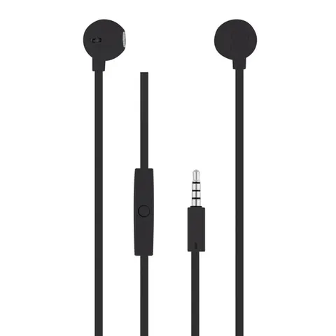 Căști TNB Sweet In Ear, cu microfon, jack 3.5 mm, 93 dB, cablu 1.2 m, negru
