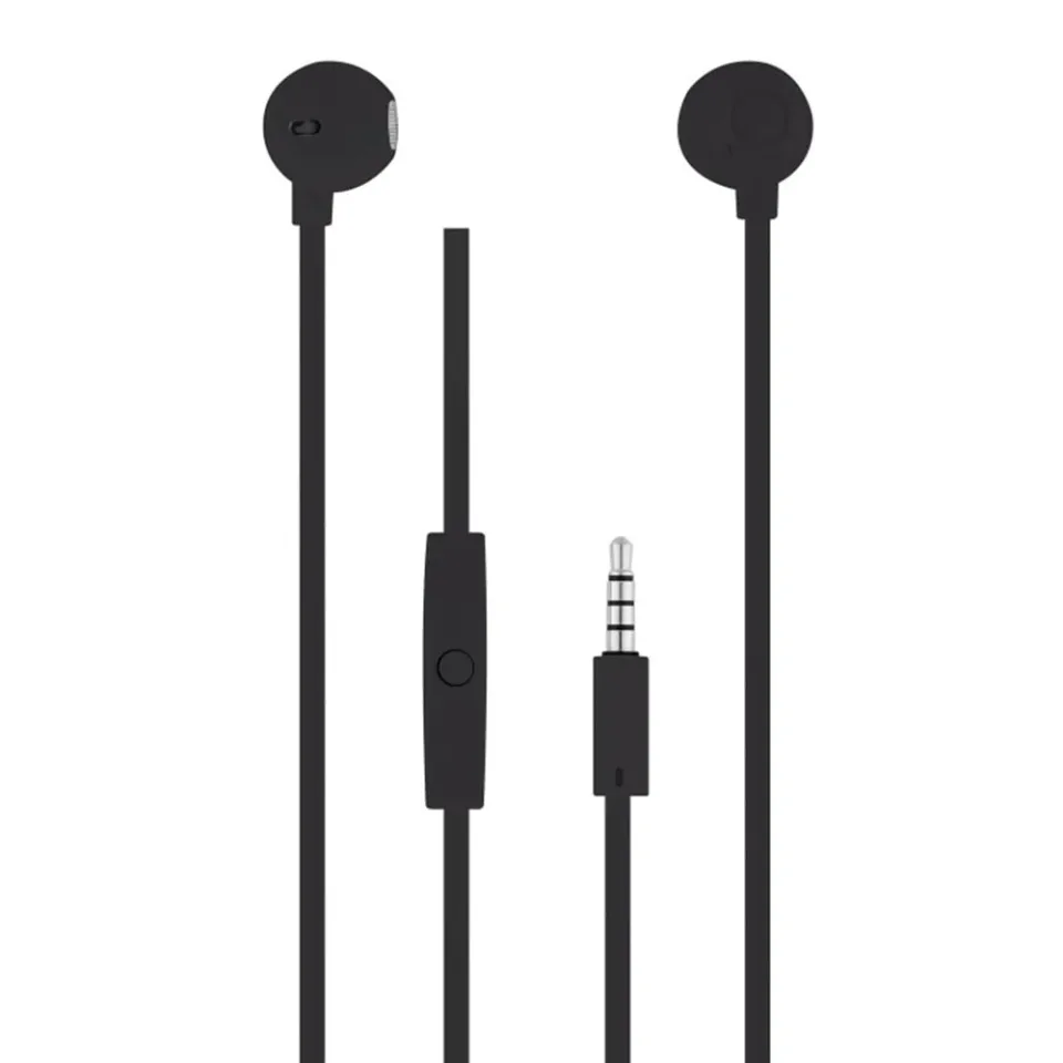 Căști TNB Sweet In Ear, cu microfon, jack 3.5 mm, 93 dB, cablu 1.2 m, negru