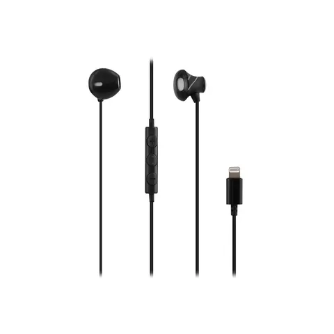 Căști TNB Curv In Ear, Lightning, 103 dB, cablu 1.2 m, negru