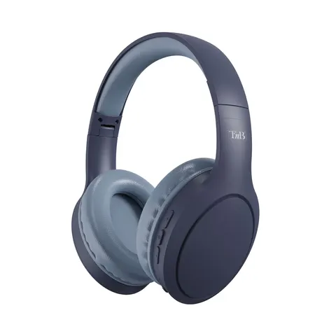 Căști TNB Tonality, cu Bluetooth, USB Type-C, 117 dB, albastru închis