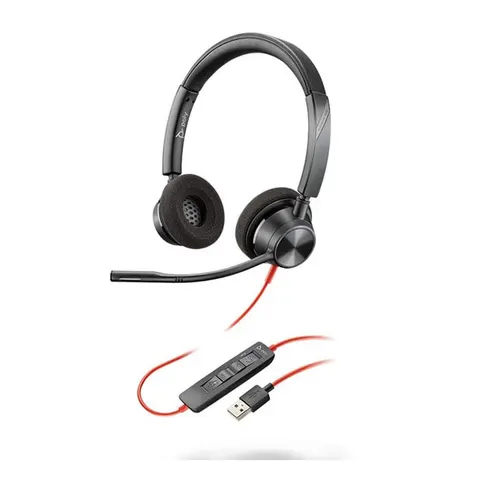 Căști Poly Blackwire C3320, cu fir, cu microfon, USB Tip A, 94 dB