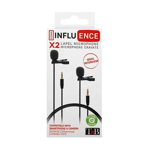 Set microfoane TNB Influence, jack 3.5 mm, 2 bucăți