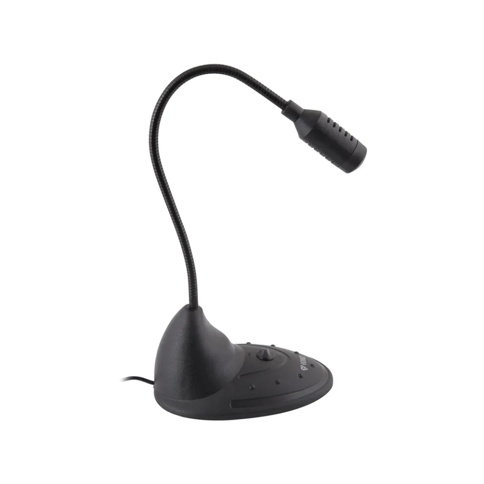 Microfon Yenkee 1011BK Desktop, reglabil, negru, jack 3.5 mm