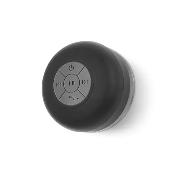 Hi!dea Speaker, wireless, portabil, rezistent la apă, 3 W, Bluetooth, negru