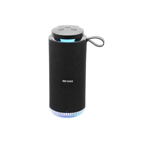 Difuzor Wesdar K219, portabil, Bluetooth, 1200 mAh, 85 dB, negru