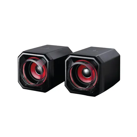 Boxe SureFire Gator Eye, gaming, 70 dB, 80 - 20000 Hz, 5 W, roșu