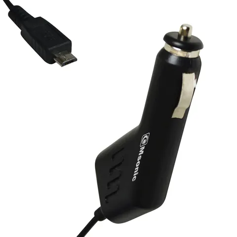 Dispozitiv încărcător Msonic, pentru bricheta auto, cu cablu micro-USB integrat