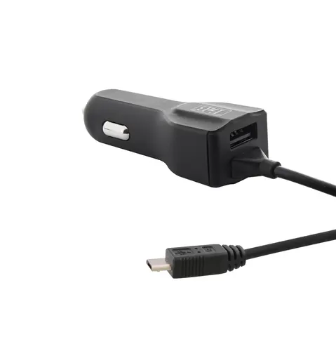 Încărcător auto TNB, cu cablu, Micro USB, lungime 1.1 m