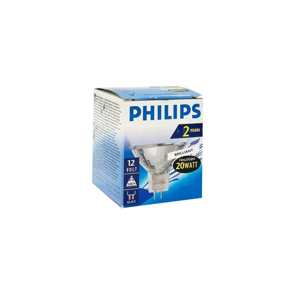 Bec Philips, halogen, 20 W, 12 V