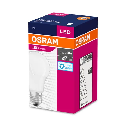 Bec LED Osram, E27, 9W, 230V, 806 lm, 4000K