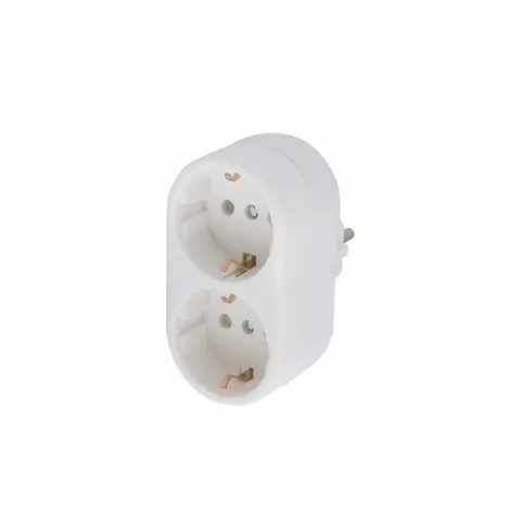 Prelungitor ZD01/02/2, 2 prize, 3500 W, 16 A, alb