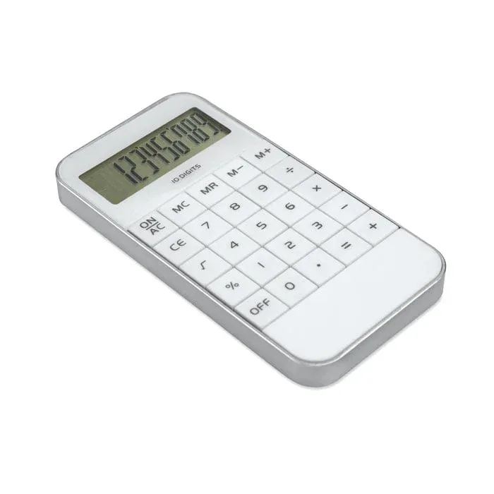Calculator More Than Gifts Zack, 10 cifre, alb