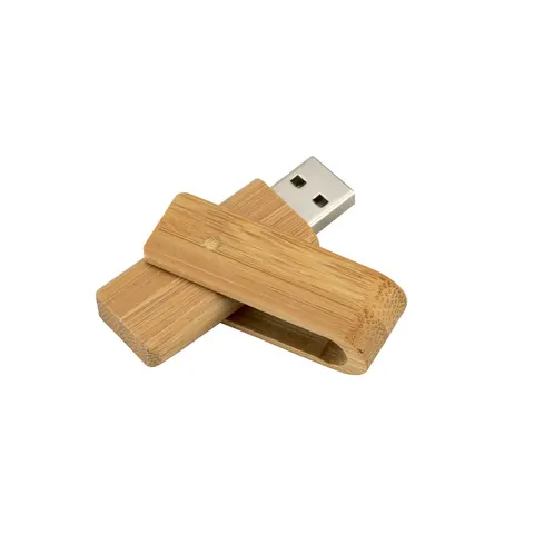 Stick USB Hi!dea Wood, USB 2.0, 8 GB, bambus
