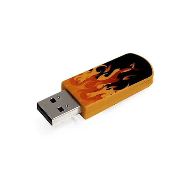Memorie USB flash Verbatim Mini Elements, USB 2.0, 16 GB, de foc