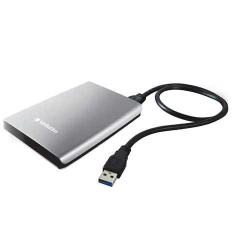 HDD extern Verbatim, 2.5'', USB 3.0, 1 TB, argintiu