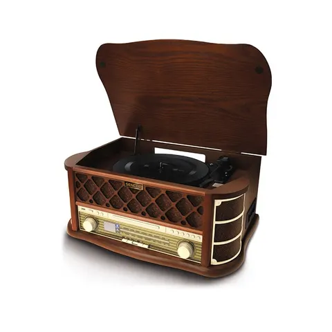 Pickup retro Sencor STT 016, cu USB, SD, FM, 6 W