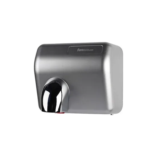 Uscător de mâini Faneco Ponente, plastic, 2300 W, argintiu