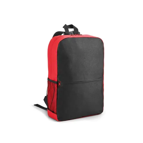 Rucsac Laptop Hi!dea Brussels, roșu-negru