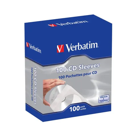 Plic pentru CD Verbatim, 100 bucăți