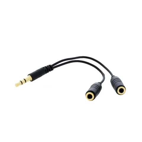 Conector TNB, 3.5 mm tată/2 x 3.5 mm mamă