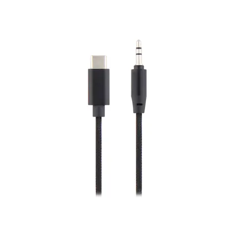 Cablu TNB, USB Type-C la mufă 3,5 mm, 1,2 m, negru