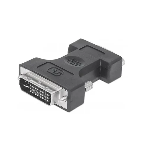 Adaptor Manhattan, DVI-I-Male/VGA-Female