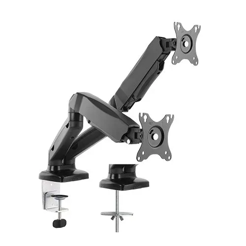 Suport pentru 2 monitoare Lumi LDT13-C024, 17'' - 32'', negru, greutate maximă 6.5 kg